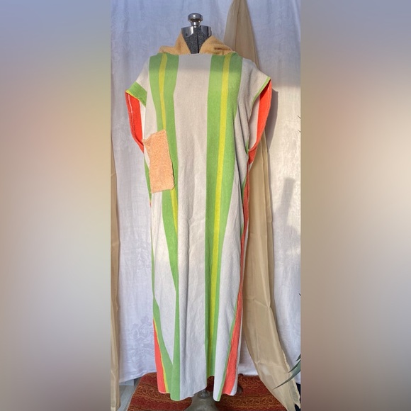 Handmade, Up-Cycled Towel Poncho - Picture 2 of 5